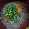 具だくさん!家族満足★あったか豚汁~~!