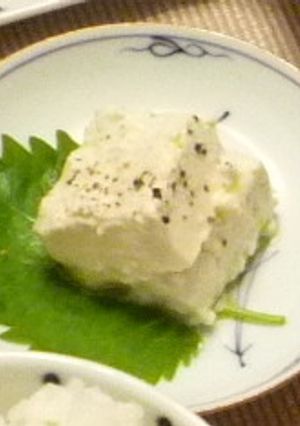 塩麹豆腐 オリーブオイルかけ-レシピのメイン写真