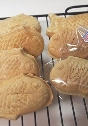 ゴマとサツマイモのたい焼き♪-レシピのメイン写真
