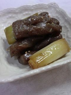ねぎとこんにゃくのきんぴら★-レシピのメイン写真