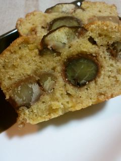 栗の渋皮煮でパウンドケーキ-レシピのメイン写真