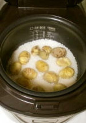 栗ご飯-レシピのメイン写真