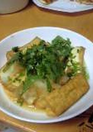 厚揚げの揚げ豆腐風♪-レシピのメイン写真