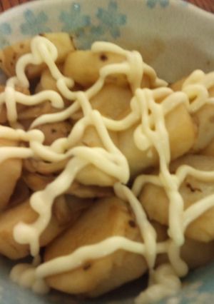 ながいもとまいたけのマヨ醤油☆-レシピのメイン写真