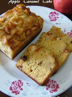 ✿香るキャラメル✿具だくさんリンゴケーキ-レシピのメイン写真