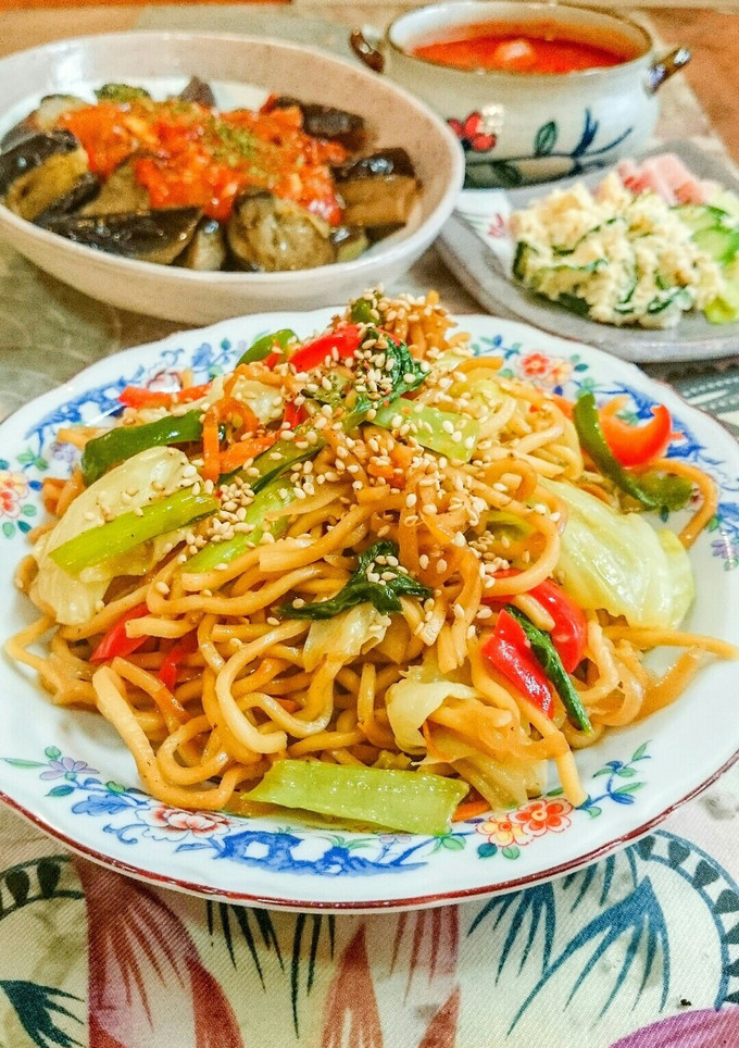 広東風しょうゆ焼きそば-レシピのメイン写真