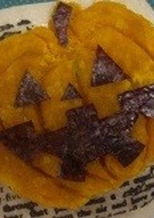 カボチャシート！ハロウィンキャラを簡単に-レシピのメイン写真