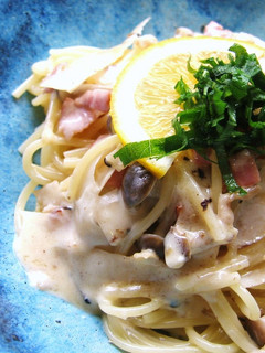 ひらひら大根の皮deクリームパスタ-レシピのメイン写真