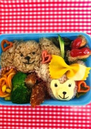 シェリーメイちゃんキャラ弁-レシピのメイン写真