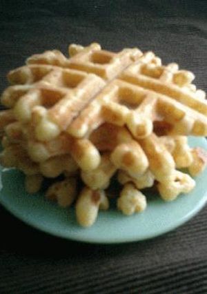 もちもちパン風ワッフル-レシピのメイン写真