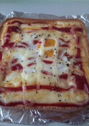 大好き★目玉焼きトースト-レシピのメイン写真