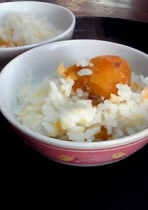 安納芋で作ったいもごはん-レシピのメイン写真