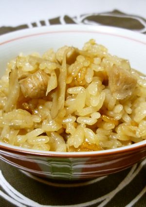 鶏ごぼうごはん-レシピのメイン写真