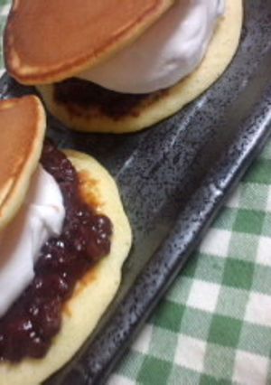 クリームどら焼き-レシピのメイン写真
