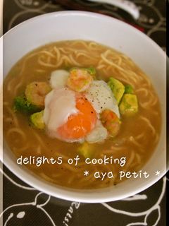 ☆エビたまアボカドちゃんぽん☆-レシピのメイン写真