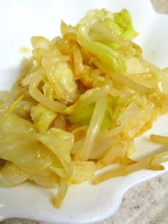 キャベツともやしのおかかマヨ和え-レシピのメイン写真