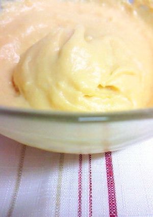 レンジで簡単★豆乳カスタードクリーム-レシピのメイン写真