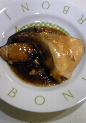 ぶりカマの照り煮！-レシピのメイン写真