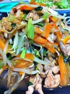 もやしと小松菜の野菜炒め-レシピのメイン写真