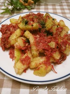スペイン風☆じゃがいものコンビーフ炒め-レシピのメイン写真