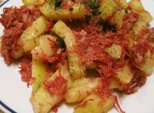 スペイン風☆じゃがいものコンビーフ炒め-レシピのメイン写真