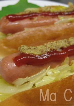 屋台風　超熟ロールホットドッグ-レシピのメイン写真