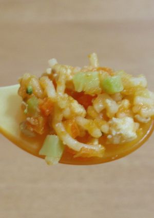 離乳食中期(7〜8ヶ月)ミートスパゲティ-レシピのメイン写真