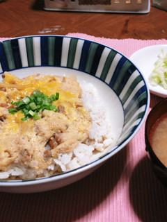 納豆と豆乳の親子丼-レシピのメイン写真
