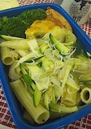 バター風味豊かなペンネのお弁当-レシピのメイン写真