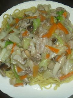 柔らか麺であんかけ焼きそば-レシピのメイン写真