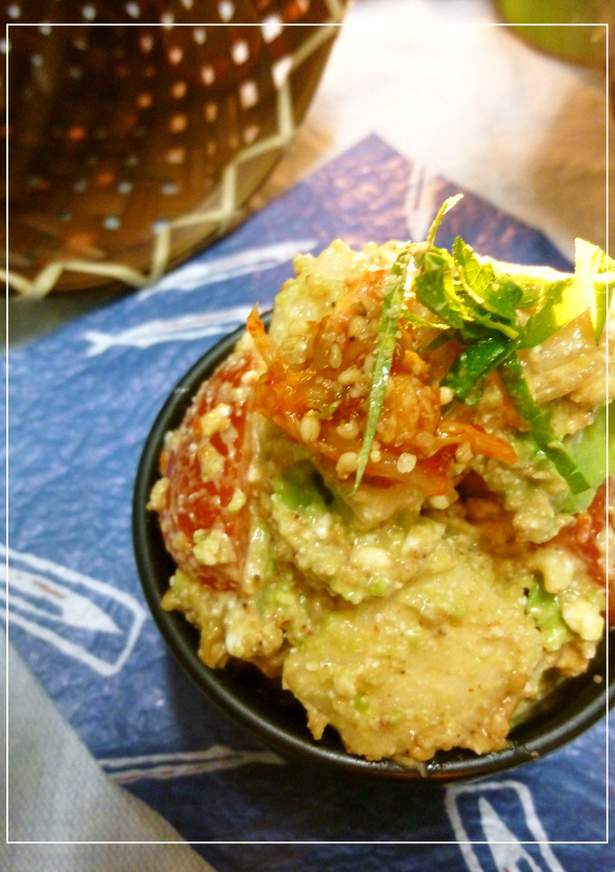 はんぺんと野菜のキムチーズ胡麻和え-レシピのメイン写真