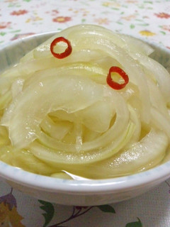 玉ねぎのあっさり甘酢漬け♪-レシピのメイン写真