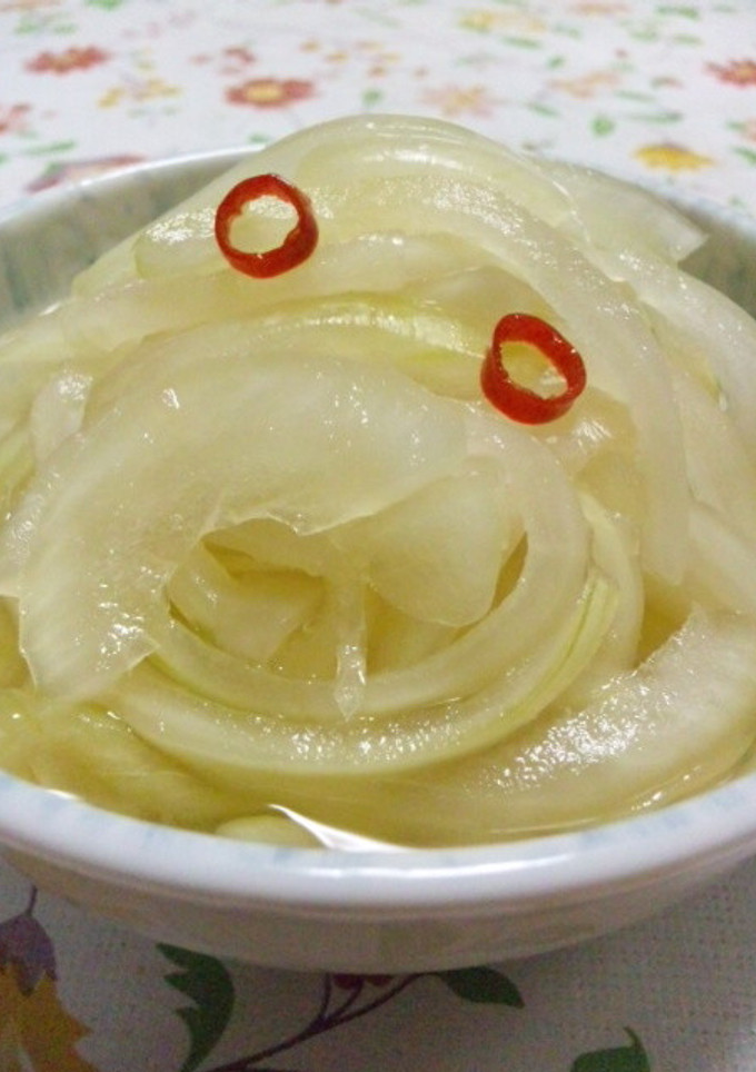 玉ねぎのあっさり甘酢漬け♪-レシピのメイン写真