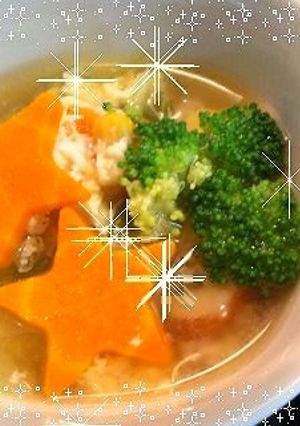 **生姜入り野菜タップリスープ**-レシピのメイン写真