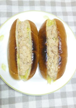 ツナ&カレーキャベツドッグ-レシピのメイン写真