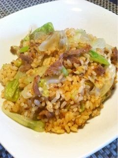 牛肉とレタスの炒飯-レシピのメイン写真