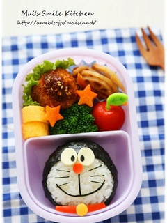 ドラえもんおにぎり*キャラ弁-レシピのメイン写真