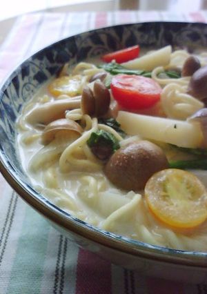 野菜たっぷり✿みるくちゃんぽん✿-レシピのメイン写真
