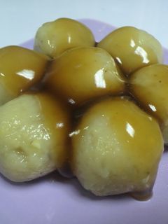 ★マロンみたらし団子★-レシピのメイン写真