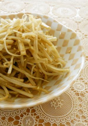 母の味・白いきんぴらさん♪-レシピのメイン写真