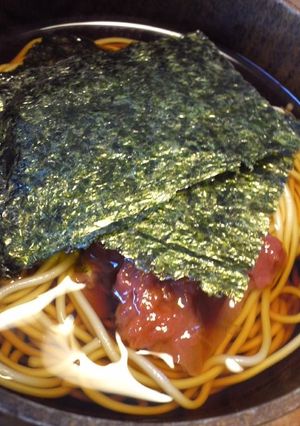 低カロリーで夜食にも○!!梅そうめん｡*-レシピのメイン写真