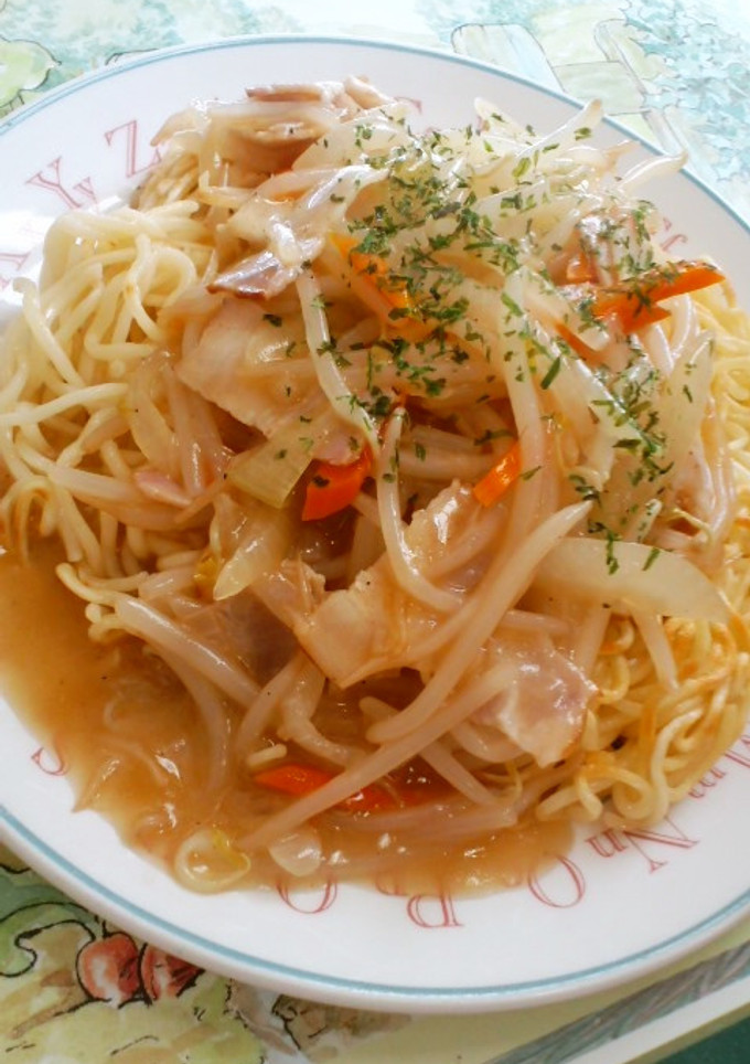 かた焼きそば風ちゃんぽん-レシピのメイン写真