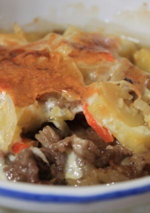 牛肉とじゃがいものチーズ焼き-レシピのメイン写真
