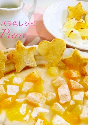 フルーツグラタン＊トースト添え-レシピのメイン写真