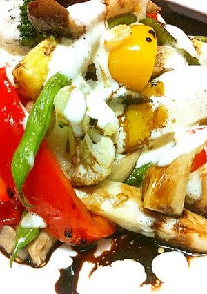 バルサミコ酢を使った焼き野菜-レシピのメイン写真