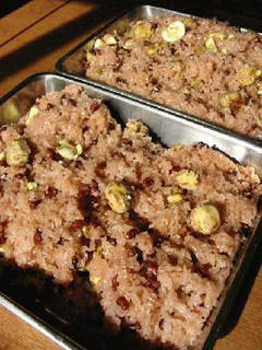 栗赤飯(圧力鍋使用・蒸しおこわタイプ)-レシピのメイン写真