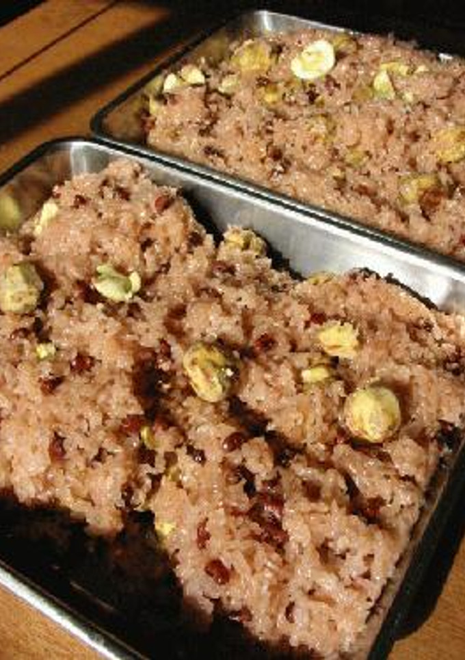 栗赤飯（圧力鍋使用・蒸しおこわタイプ）-レシピのメイン写真