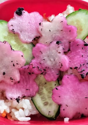 桜満開ちらし寿司♪-レシピのメイン写真