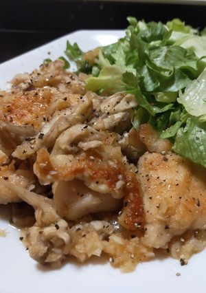 鶏むね肉のオニオンソース炒め-レシピのメイン写真