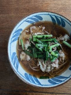5分de豚韮蕎麦-レシピのメイン写真
